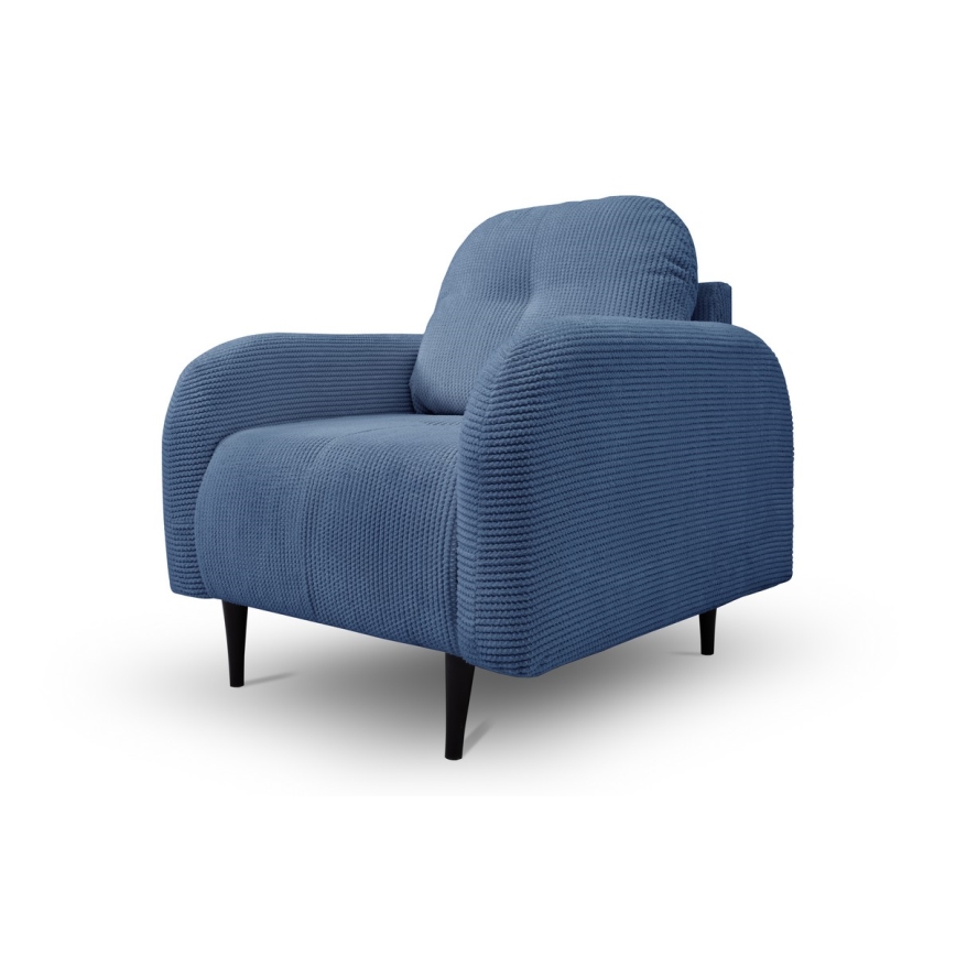 Sedia imbottita CLOUDY blu