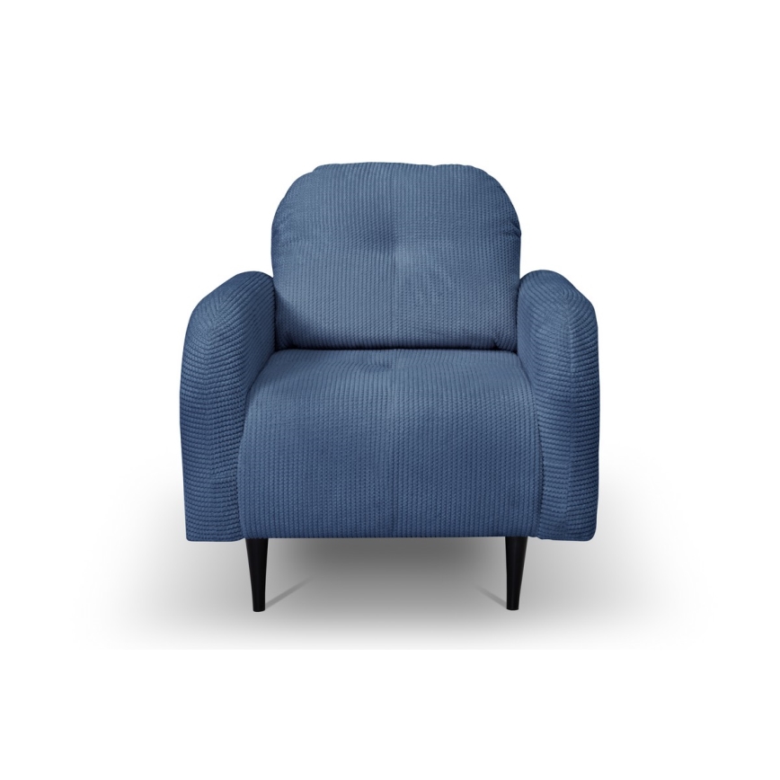 Sedia imbottita CLOUDY blu