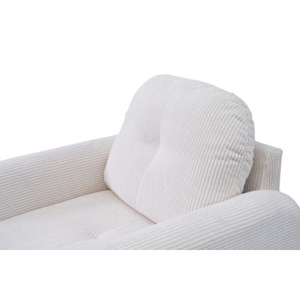 Sedia imbottita CLOUDY color crema