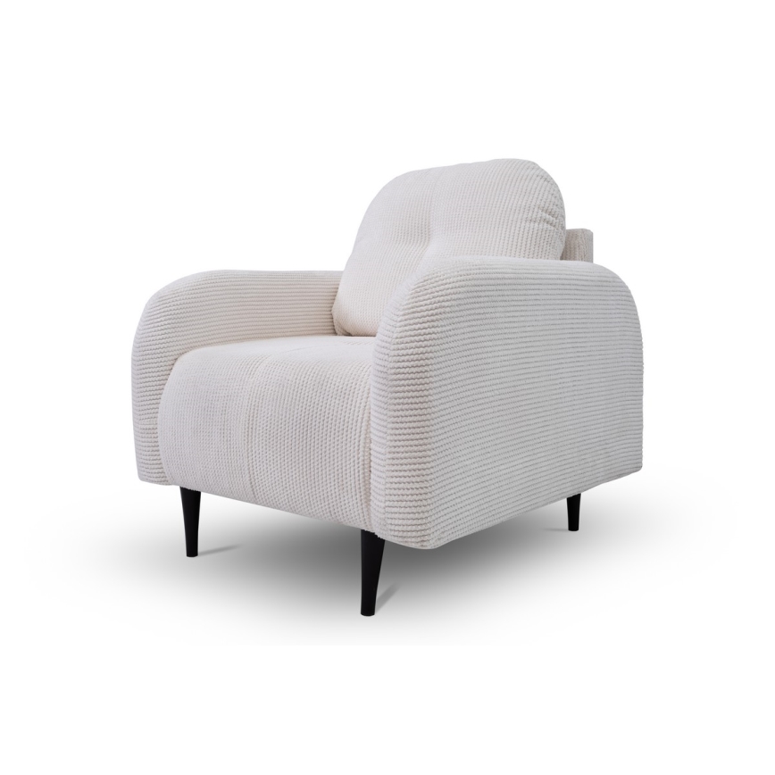 Sedia imbottita CLOUDY color crema