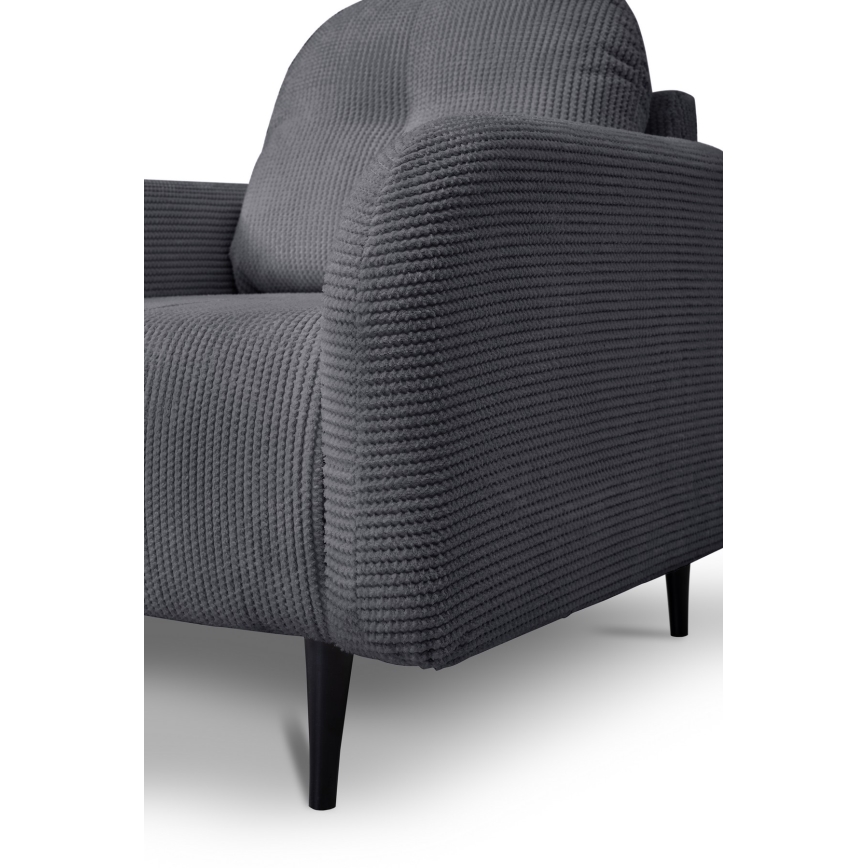 Sedia imbottita CLOUDY grigio