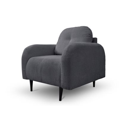 Sedia imbottita CLOUDY grigio