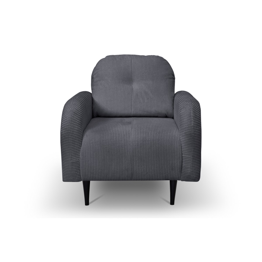 Sedia imbottita CLOUDY grigio