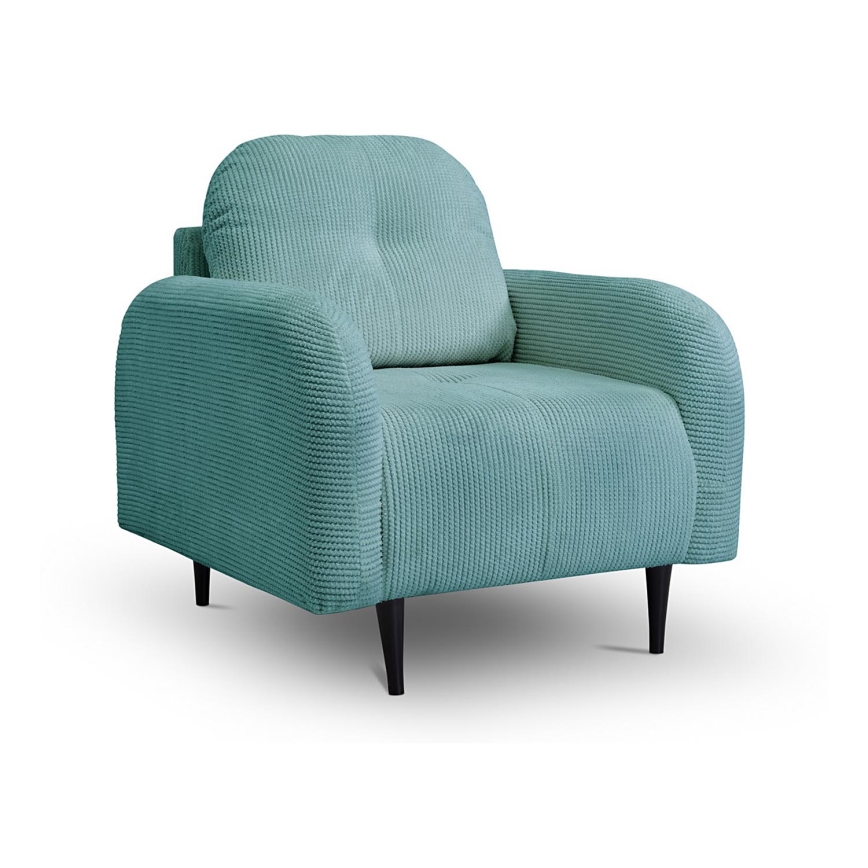 Sedia imbottita CLOUDY turchese