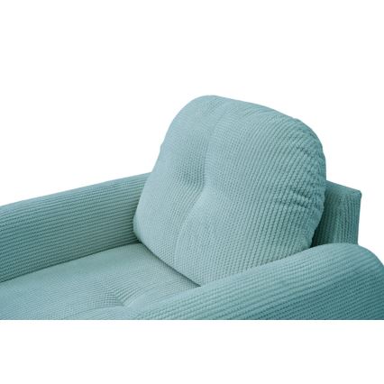 Sedia imbottita CLOUDY turchese