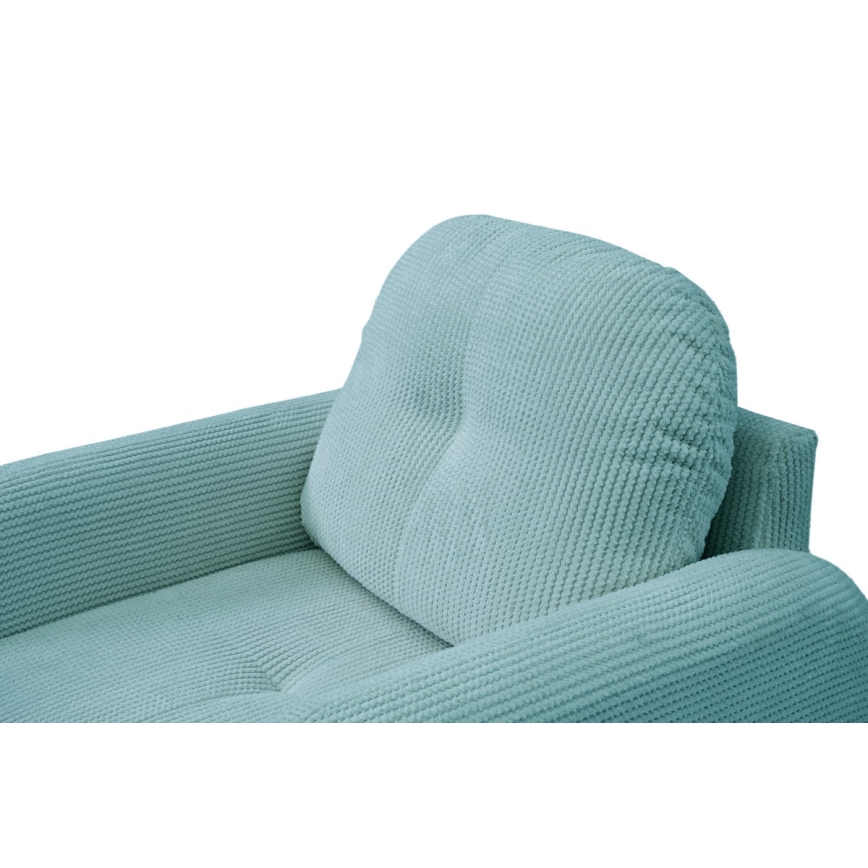 Sedia imbottita CLOUDY turchese