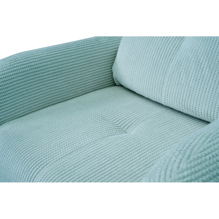 Sedia imbottita CLOUDY turchese