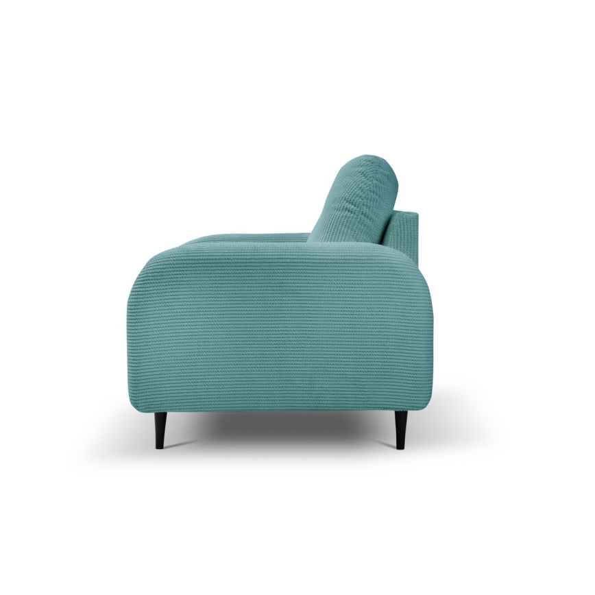 Sedia imbottita CLOUDY turchese