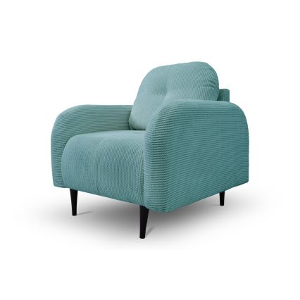 Sedia imbottita CLOUDY turchese
