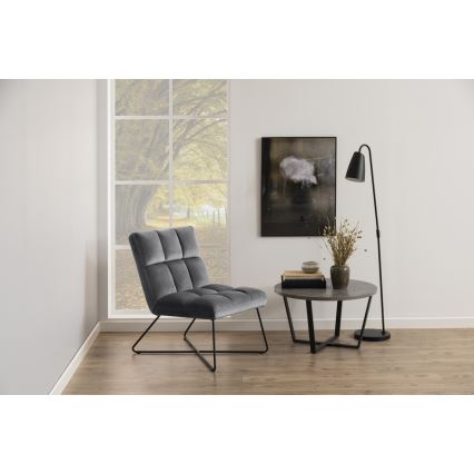 Sedia ZETA grigio scuro