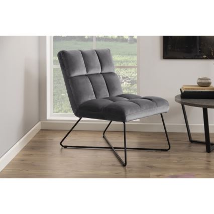 Sedia ZETA grigio scuro