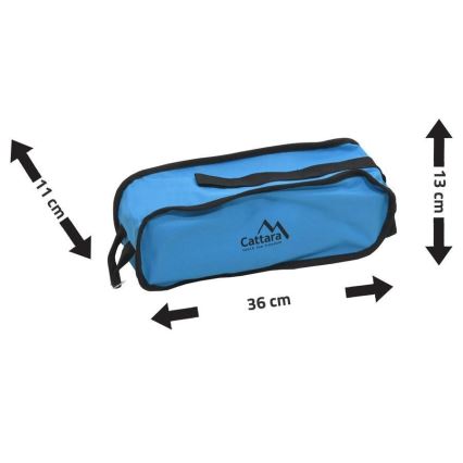 Sediada campeggio pieghevole blu 63 cm