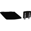 Sedile per doccia 35x7 cm argento/nero
