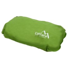Self-inflating pillow verde