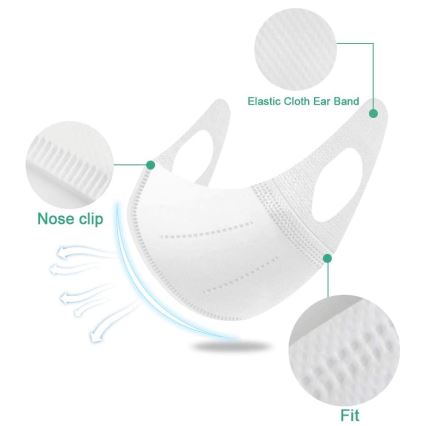 Semimaschera filtro KN90 NR D