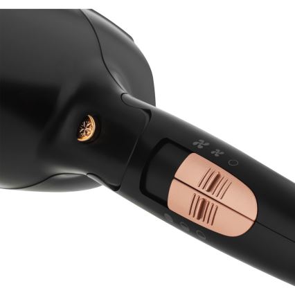 Sencor - Asciugacapelli 2000W/230V nero/oro