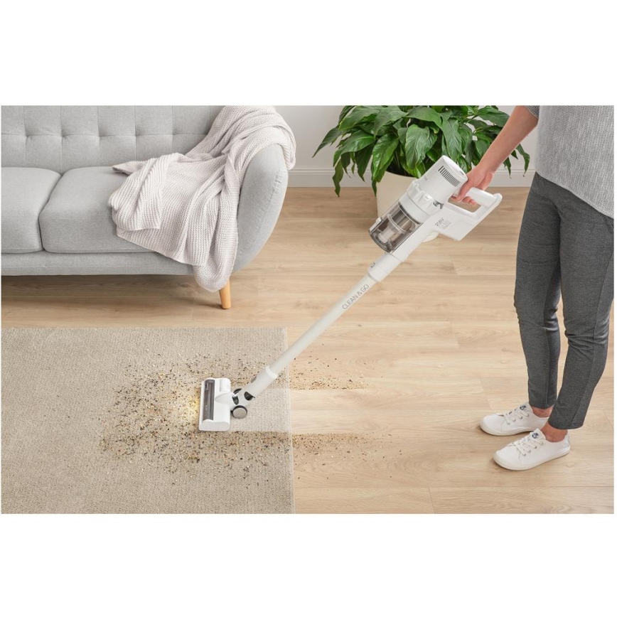 Sencor - Aspirapolvere a batteria 2in1 250W/2200 mAh bianco