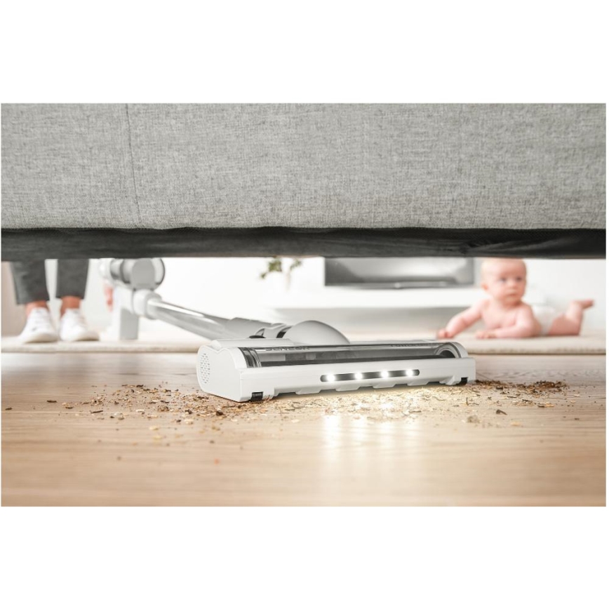 Sencor - Aspirapolvere a batteria 2in1 250W/2200 mAh bianco