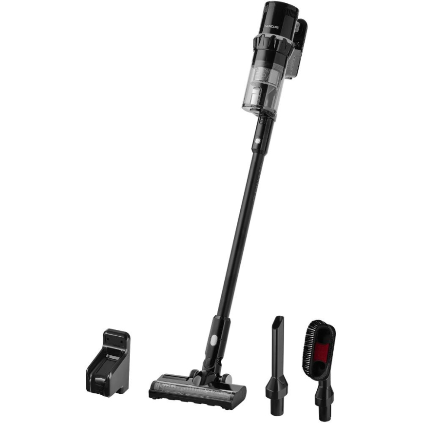 Sencor - Aspirapolvere a batteria 2in1 250W/2200 mAh nero