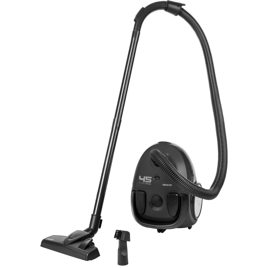 Sencor - Aspirapolvere a sacchetto 1,5 l 850W/230V nero