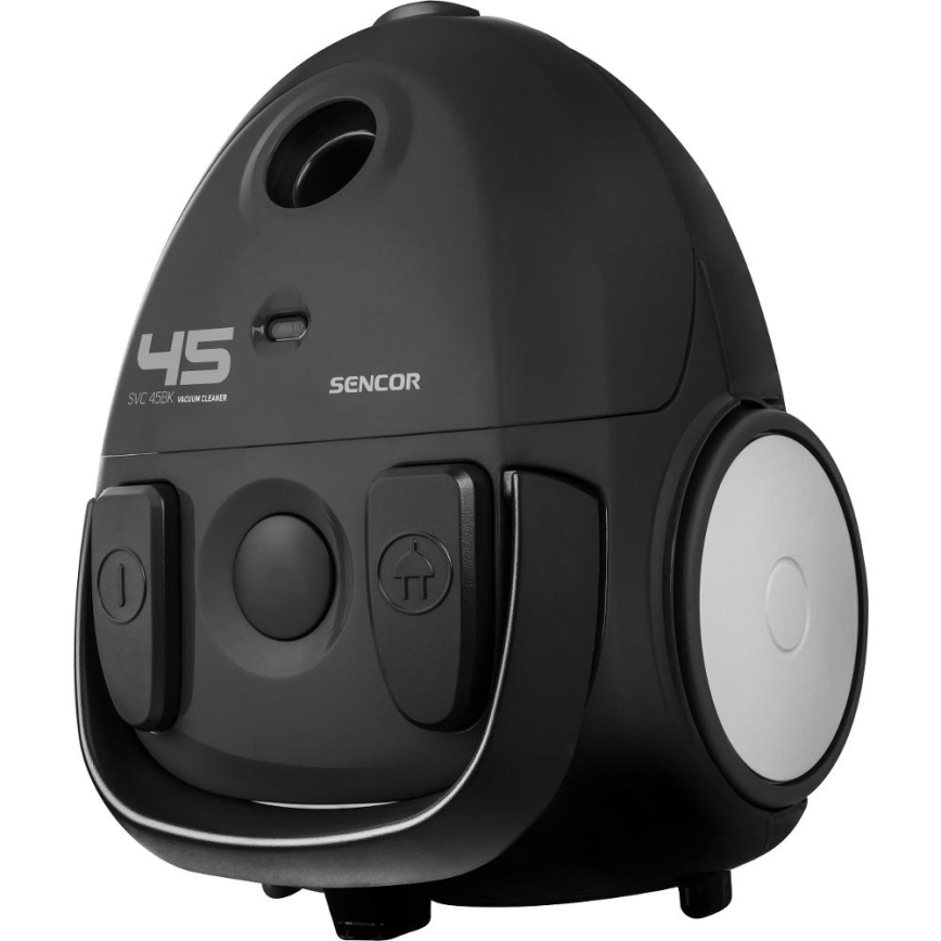 Sencor - Aspirapolvere a sacchetto 1,5 l 850W/230V nero