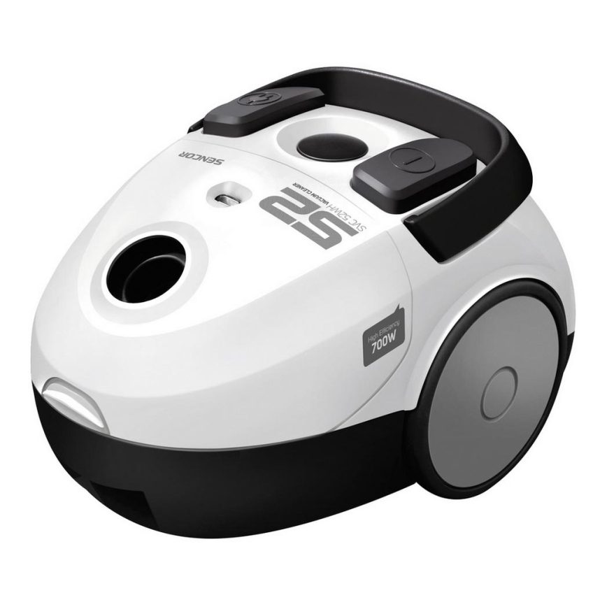 Sencor - Aspirapolvere a sacco 1,5 l 700W/230V bianco