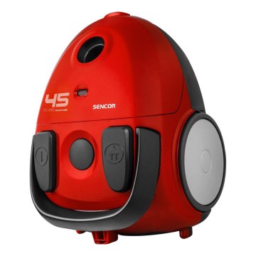 Sencor - Aspirapolvere a sacco 1,5 l 850W/230V rosso/nero