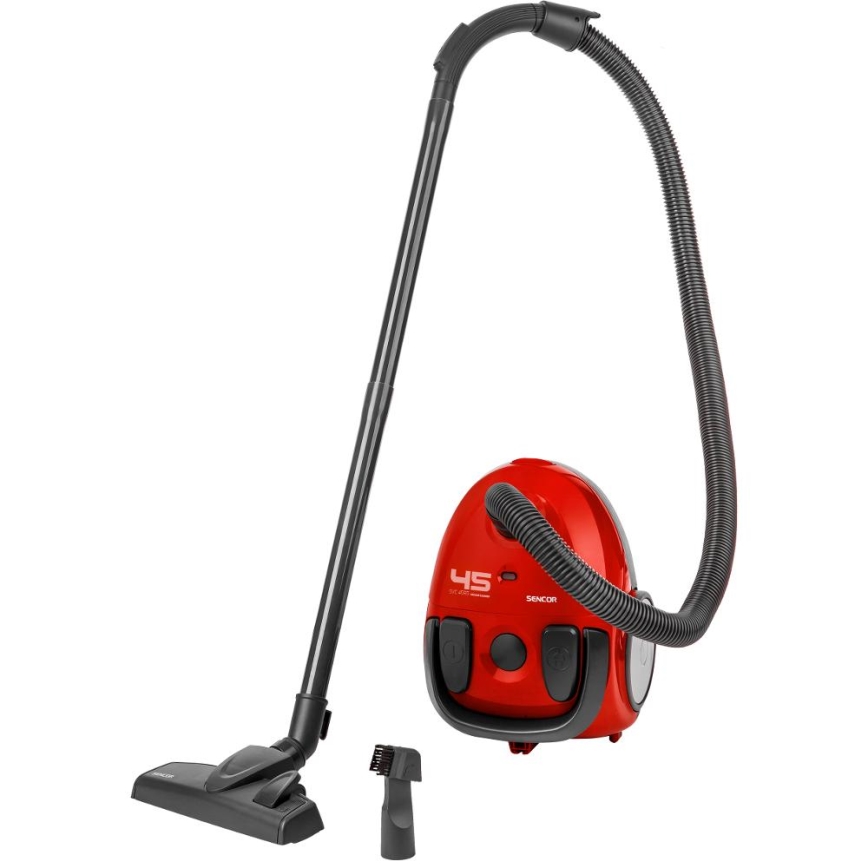 Sencor - Aspirapolvere a sacco 1,5 l 850W/230V rosso/nero