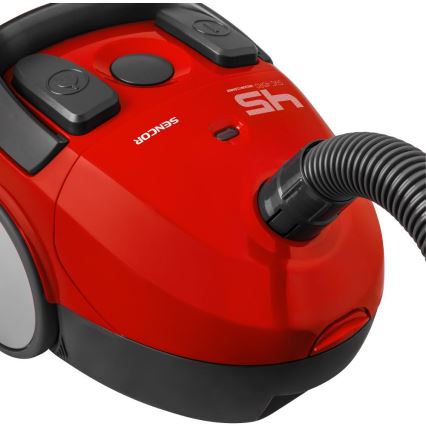 Sencor - Aspirapolvere a sacco 1,5 l 850W/230V rosso/nero