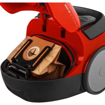 Sencor - Aspirapolvere a sacco 1,5 l 850W/230V rosso/nero