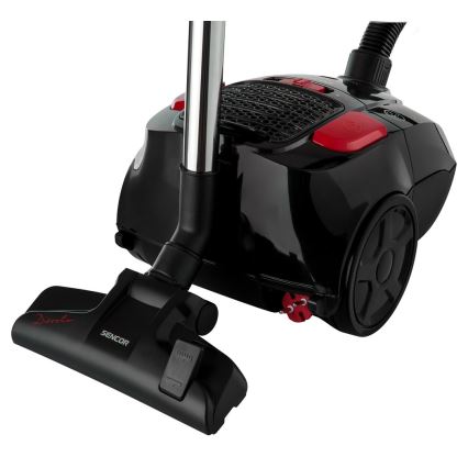 Sencor - Aspirapolvere a sacco 3 l 700W/230V nero/rosso