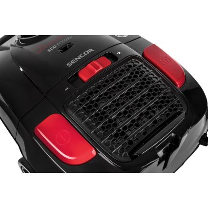 Sencor - Aspirapolvere a sacco 3 l 700W/230V nero/rosso