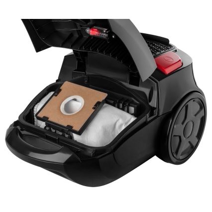 Sencor - Aspirapolvere a sacco 3 l 700W/230V nero/rosso