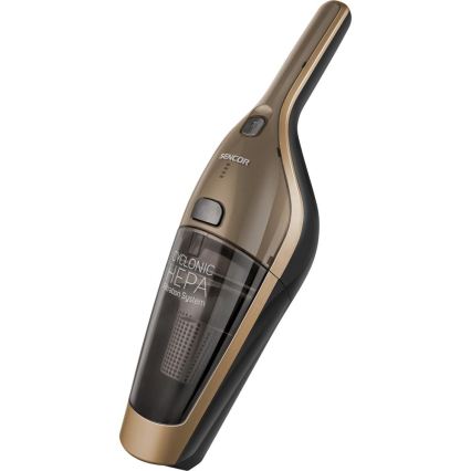 Sencor - Aspirapolvere a scopa senza fili 2 in 1 100W/2000 mAh beige