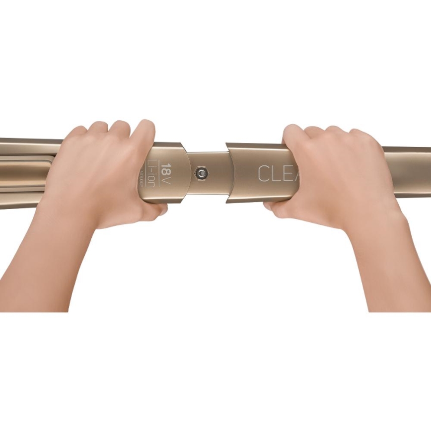 Sencor - Aspirapolvere a scopa senza fili 2 in 1 100W/2000 mAh beige