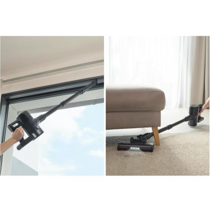 Sencor - Aspirapolvere a scopa senza filo 2 in 1 200 W / 2600 mAh, nero