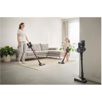 Sencor - Aspirapolvere a scopa senza filo 2 in 1 200 W / 2600 mAh, nero