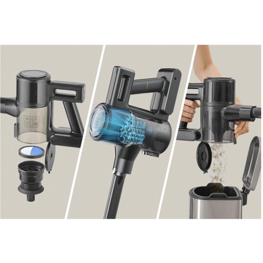 Sencor - Aspirapolvere a scopa senza filo 2 in 1 200 W / 2600 mAh, nero