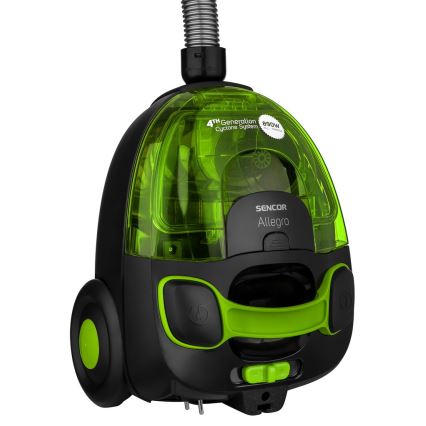 Sencor - Aspirapolvere senza sacco 1,5 l 890W/230V verde/nero