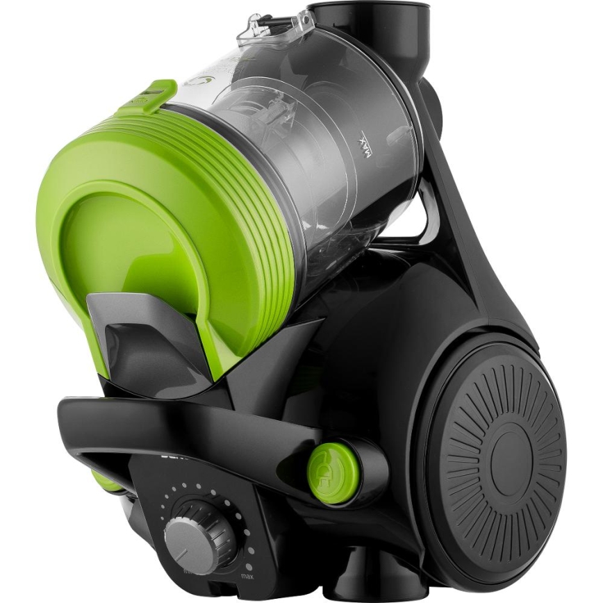 Sencor - Aspirapolvere senza sacco 2 L 700 W/230 V nero/verde