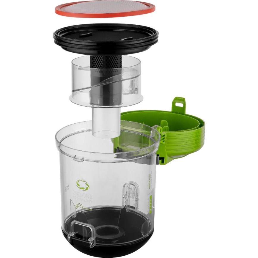 Sencor - Aspirapolvere senza sacco 2 L 700 W/230 V nero/verde