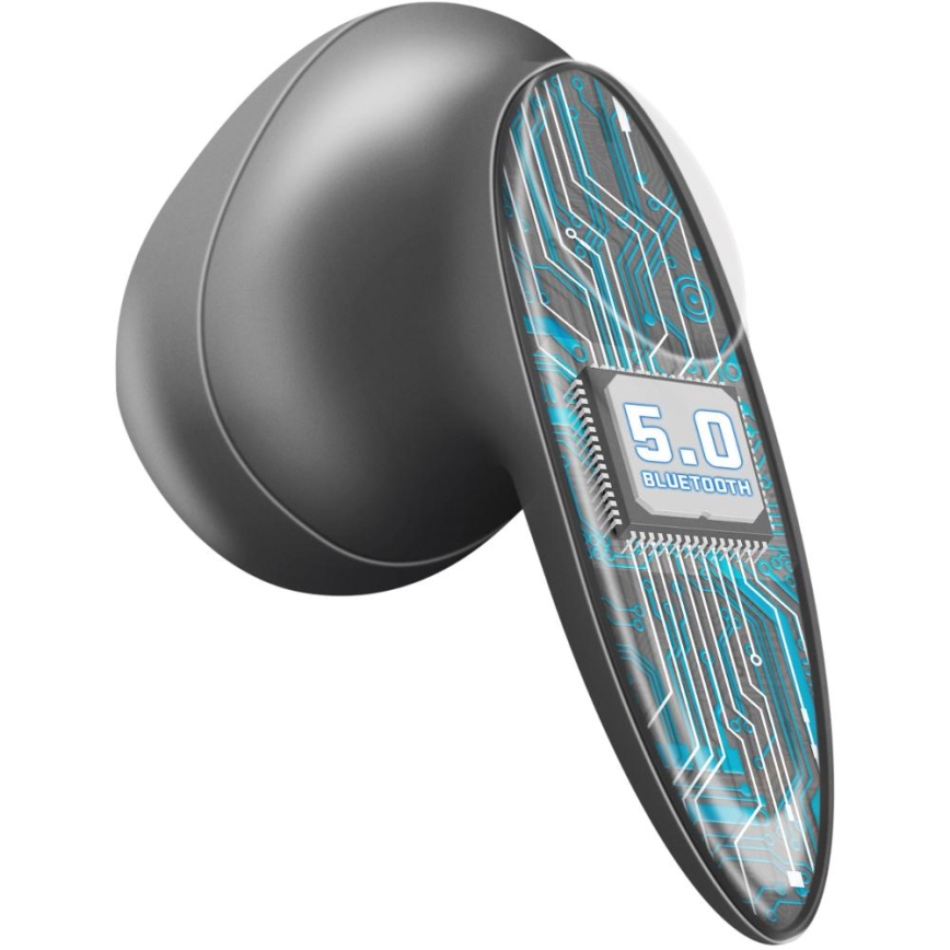 Sencor - Auricolari senza fili 230 mAh + 2x 25 mAh IPX4 nero