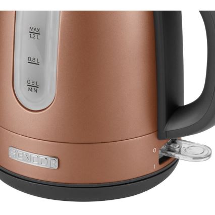 Sencor - Bollitore 1,2 l 2150W/230V rame