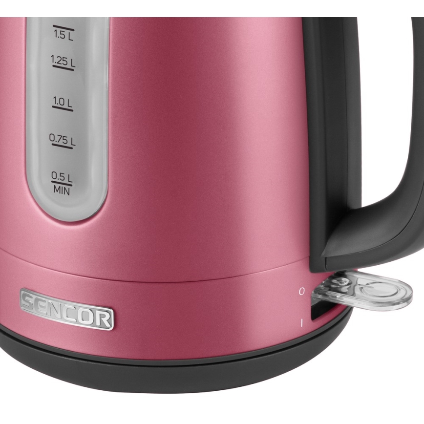 Sencor - Bollitore 1,7 l 2150W/230V rosa