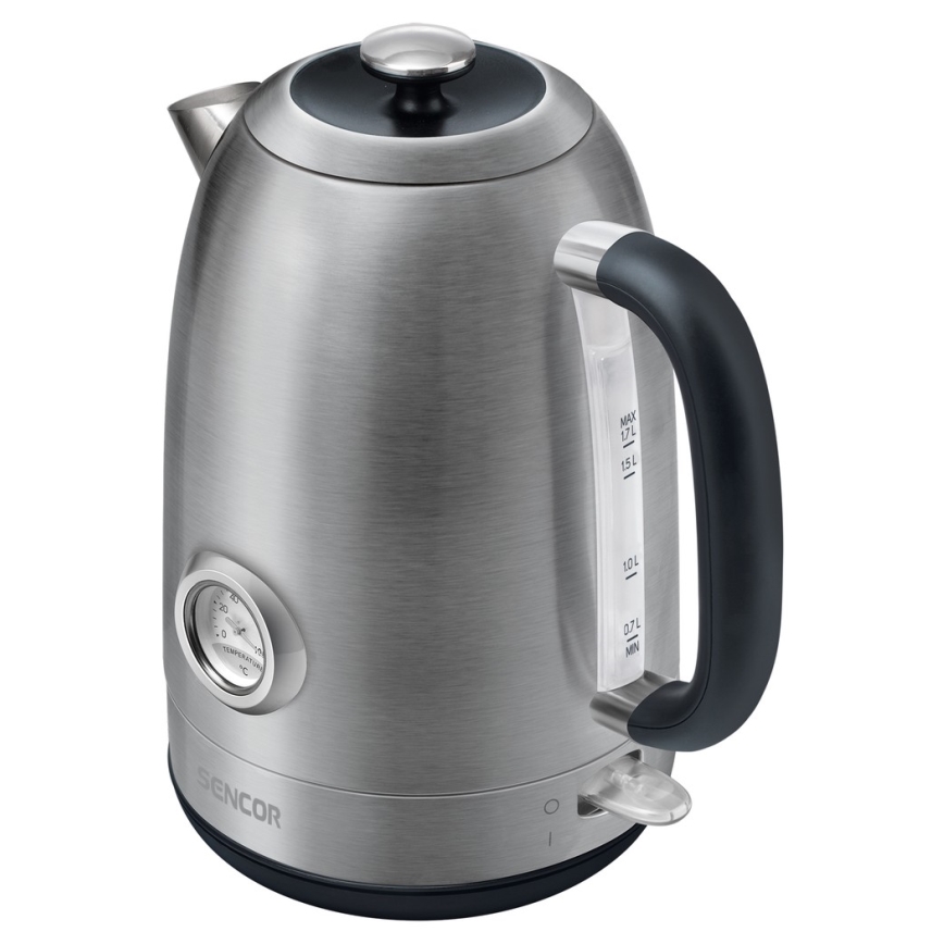 Sencor - Bollitore 1,7 l 2200W/230V acciaio inossidabile