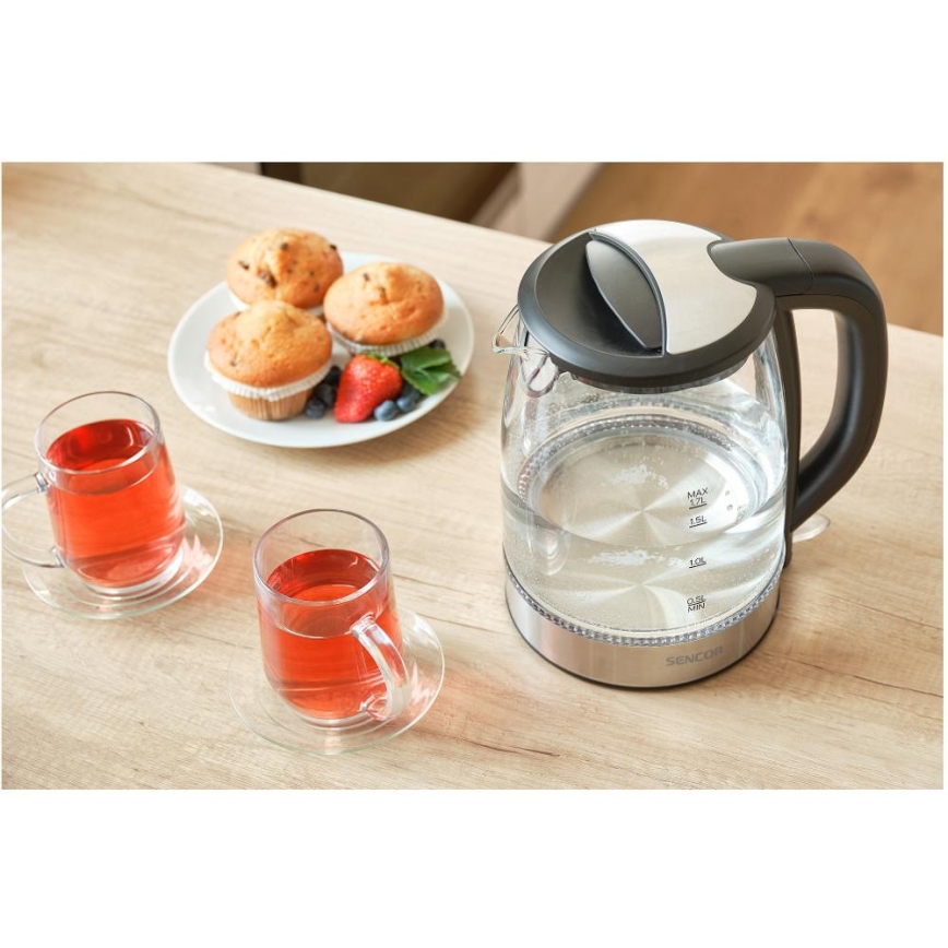 Sencor - Bollitore 1,7 l 2200W/230V