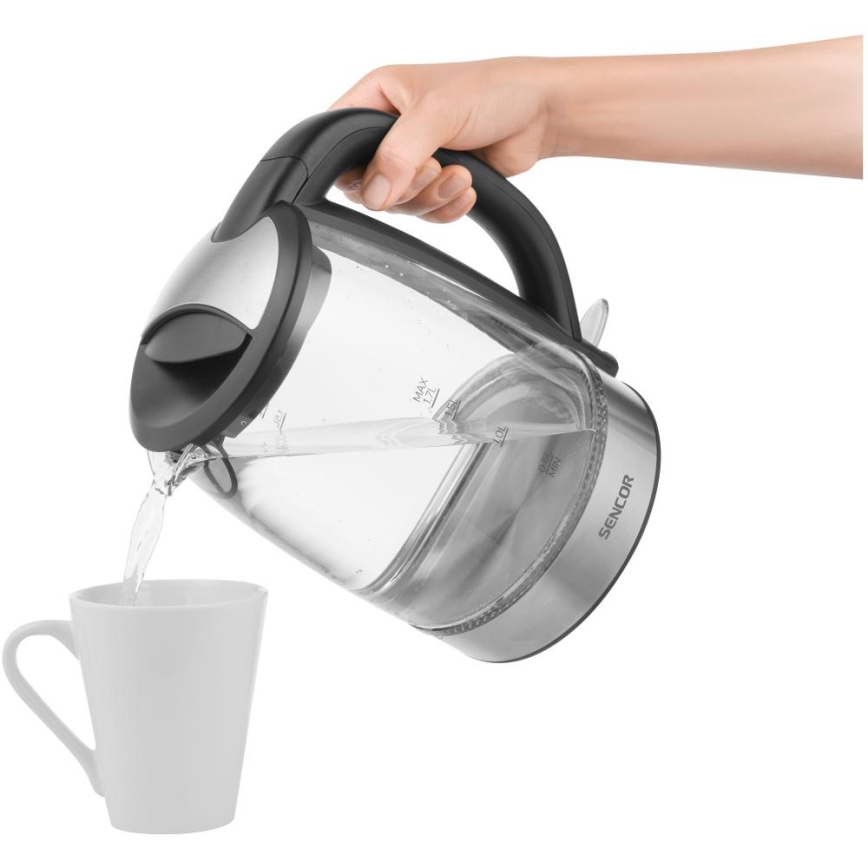 Sencor - Bollitore 1,7 l 2200W/230V