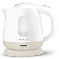 Sencor - Bollitore 1 l 1100W/230V bianco/beige