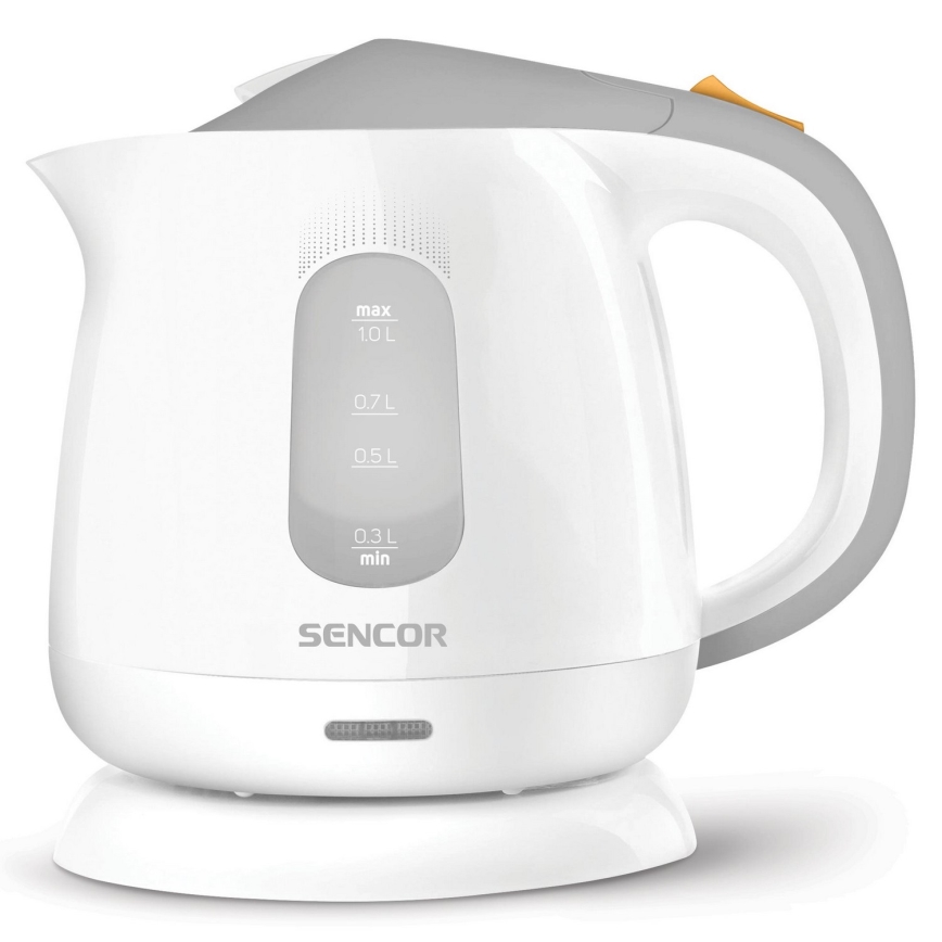 Sencor - Bollitore 1 l 1100W/230V bianco/grigio