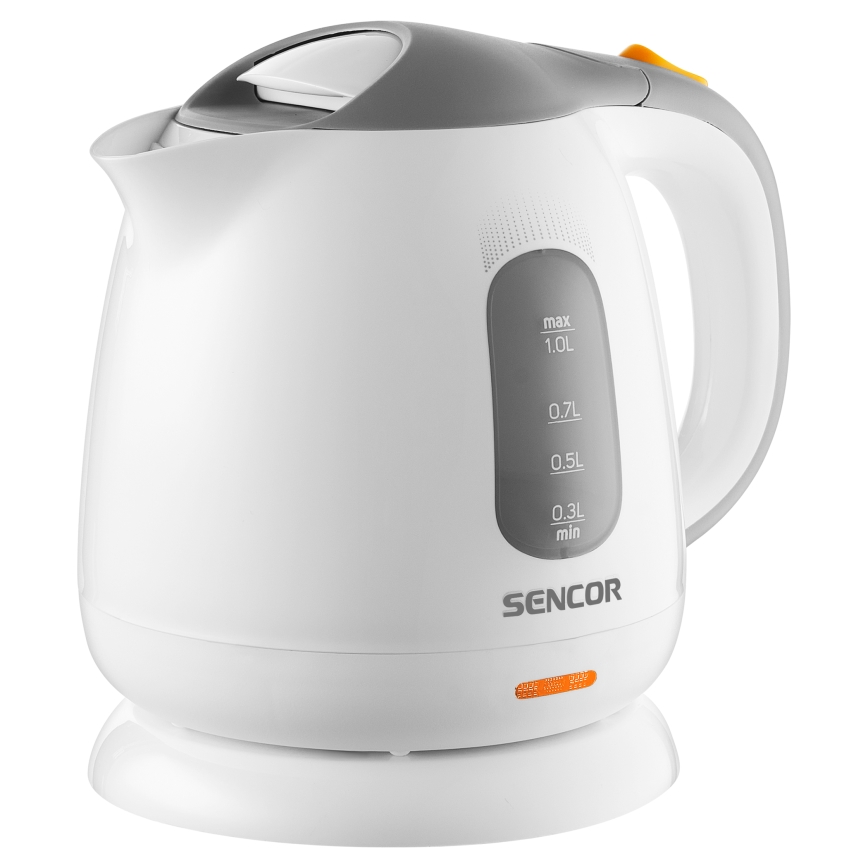 Sencor - Bollitore 1 l 1100W/230V bianco/grigio